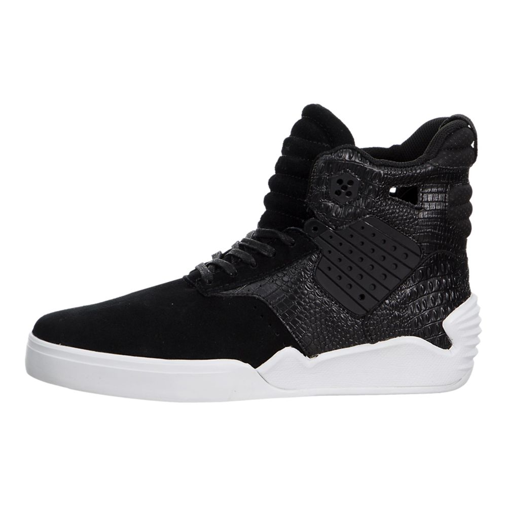 Baskets Montantes Supra SkyTop IV Noir Black/White Homme | DMF-95196585